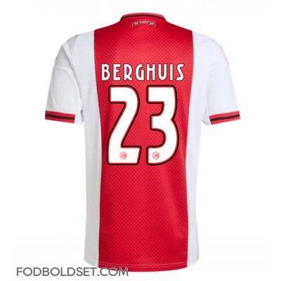 Ajax Steven Berghuis #23 Hjemmebanetrøje 2025-26 Kortærmet Ajax Steven Berghuis #23 Hjemmebanetrøje 2025-26 Kortærmet